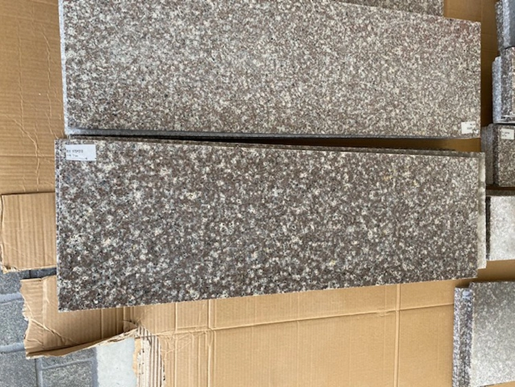 Original Pink G664 Granite Stair