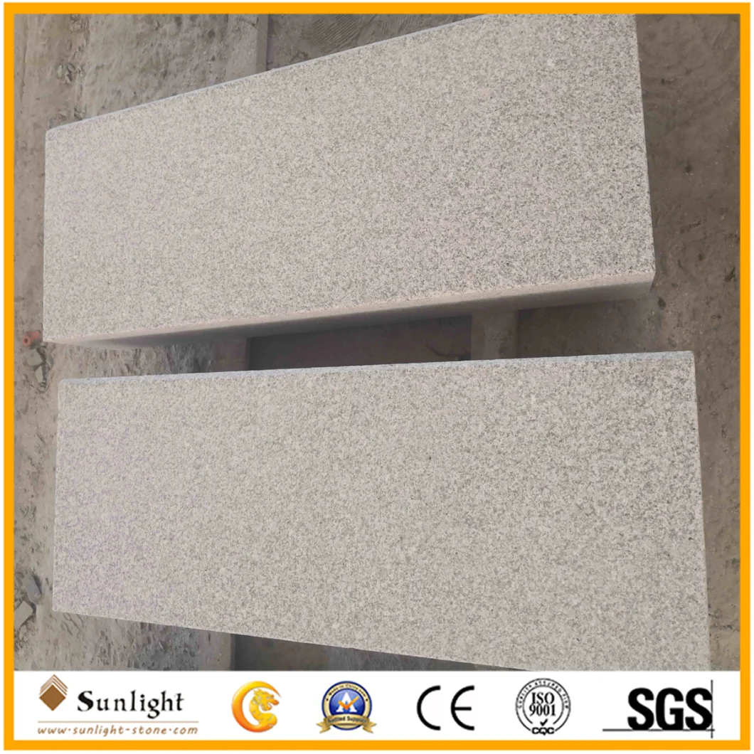 Flamed G603 Grey Granite Stone Paving Landscape Stair for Outside