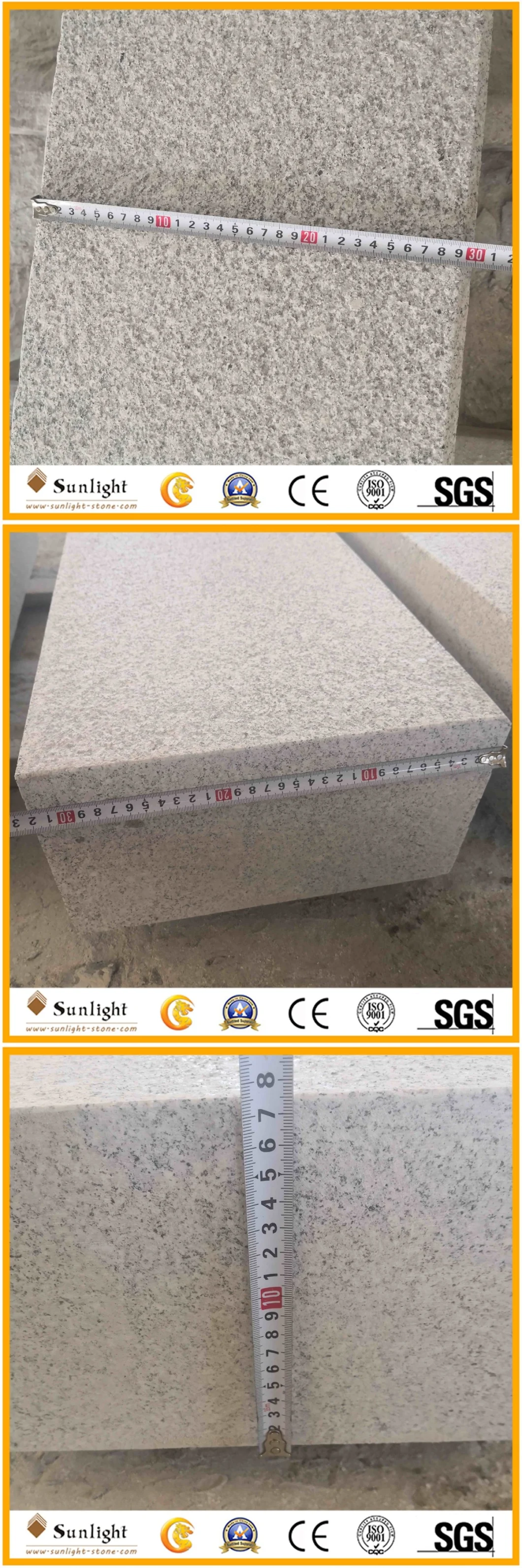 Flamed G603 Grey Granite Stone Paving Landscape Stair for Outside