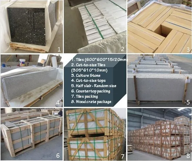 G684 Stone Basalt of Black Fuding Black Granite / Marble Series