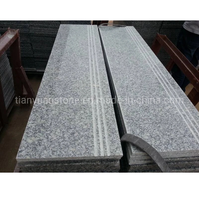 Light Grey Stone G603 Granite Riser and Stairs for Constrution